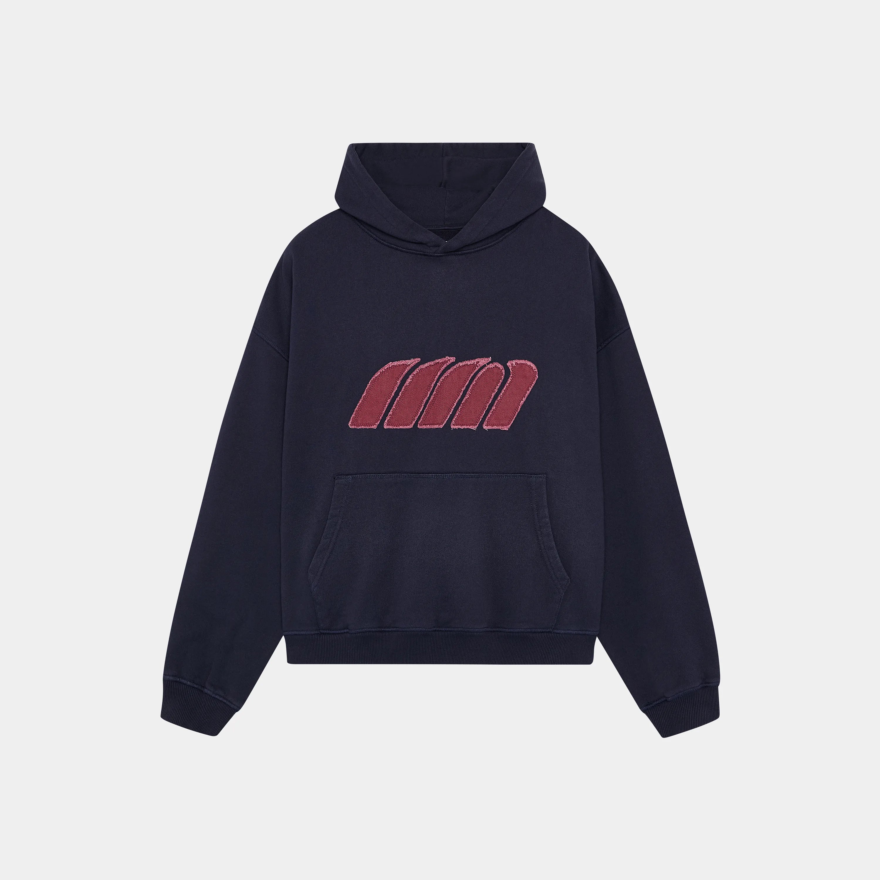 Plog Navy Oversized Oversized Hoodie Hoodies eme