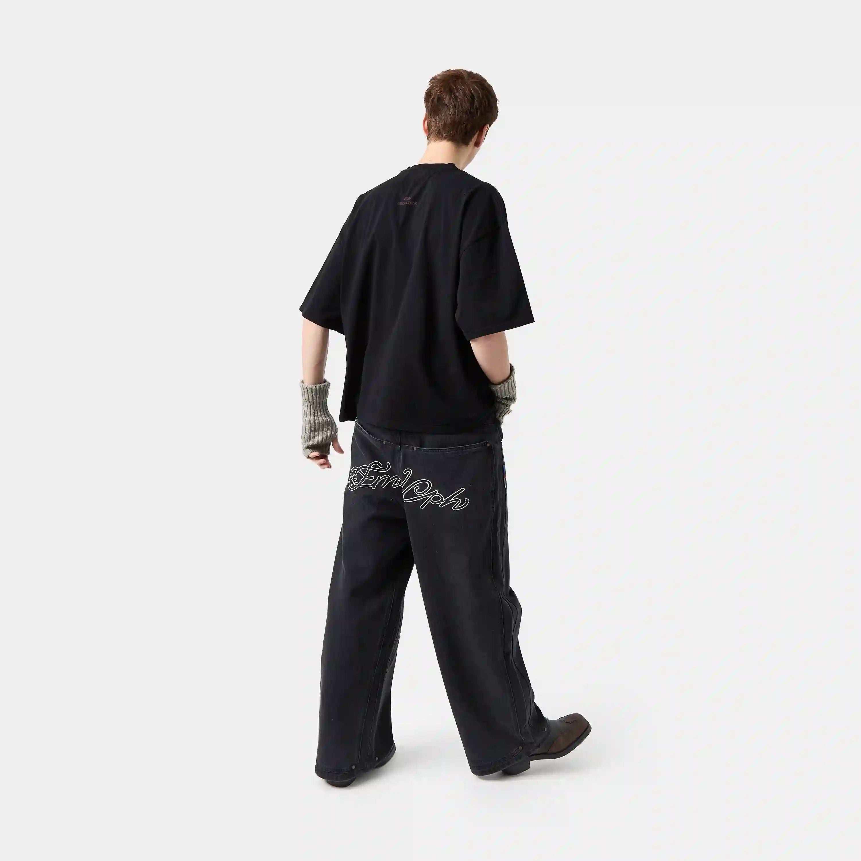 CPH Black Oversized Tee T-shirts eme