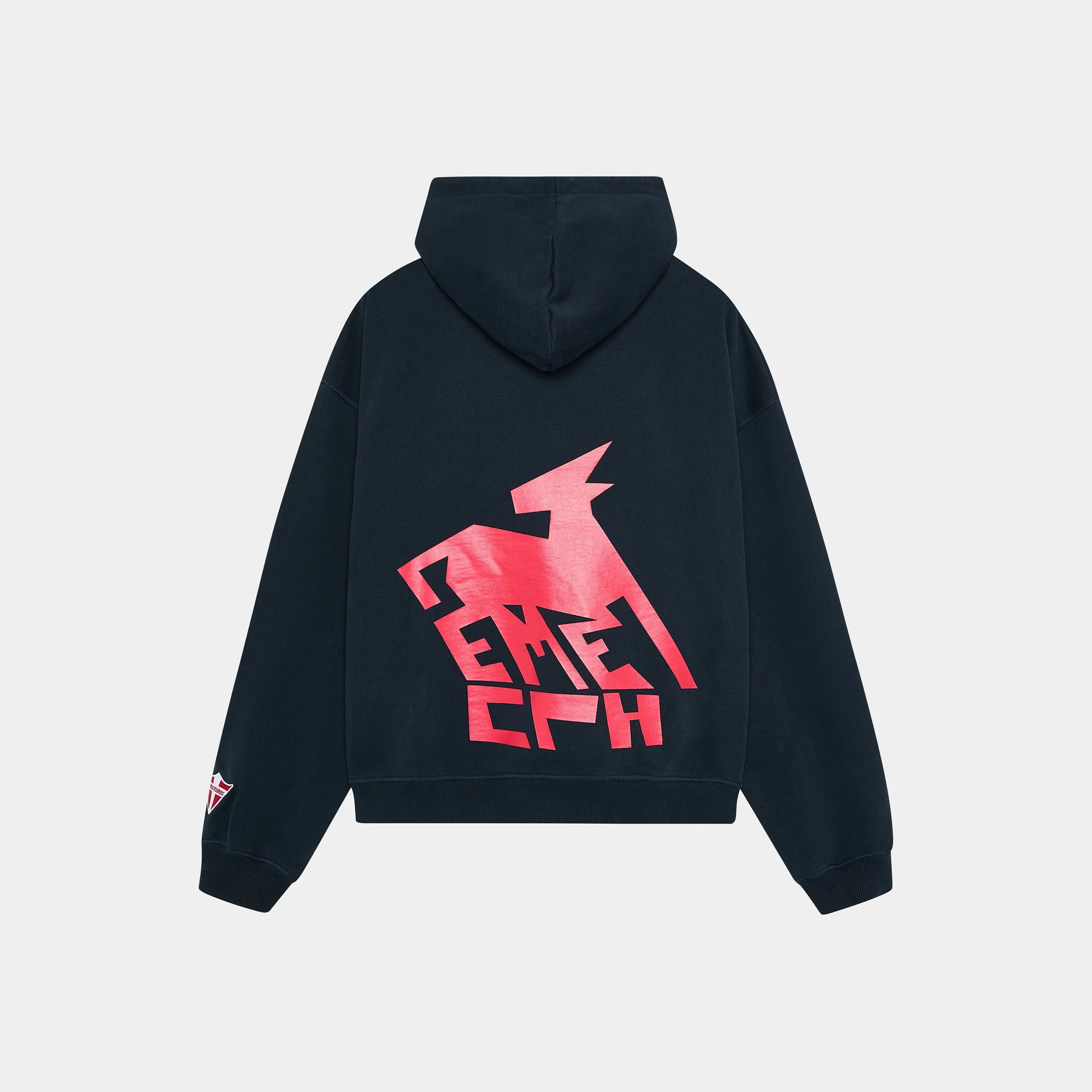 Rensdyr Navy Oversized Hoodie Hoodies eme