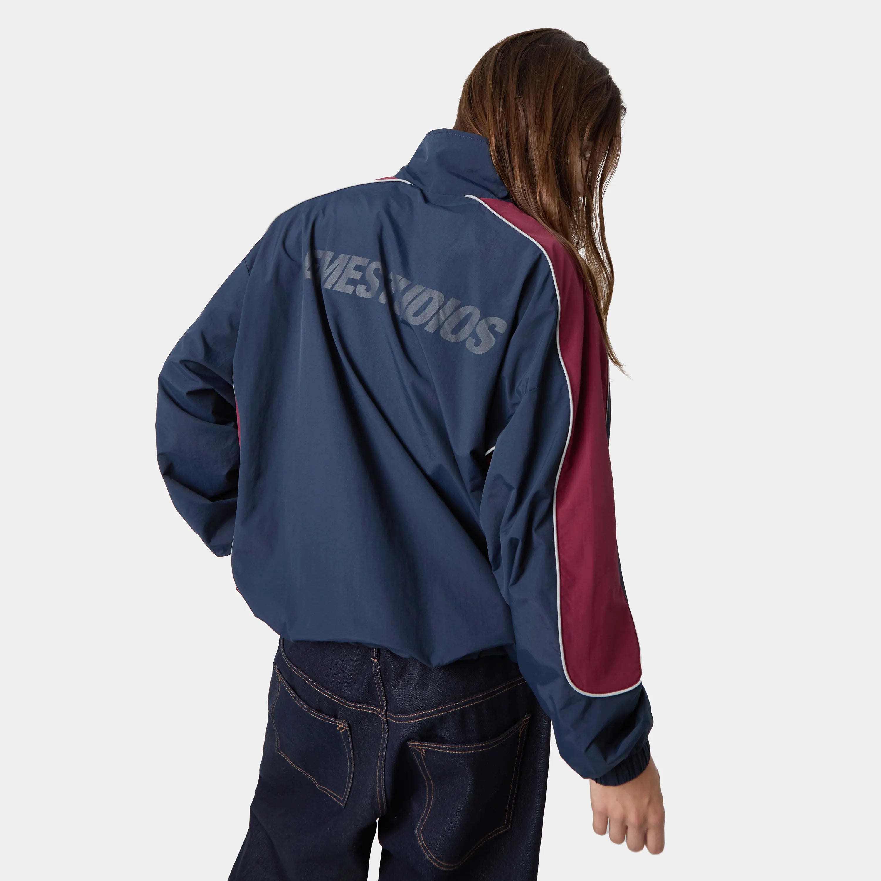 Rad Navy Windbreaker Outerwear eme
