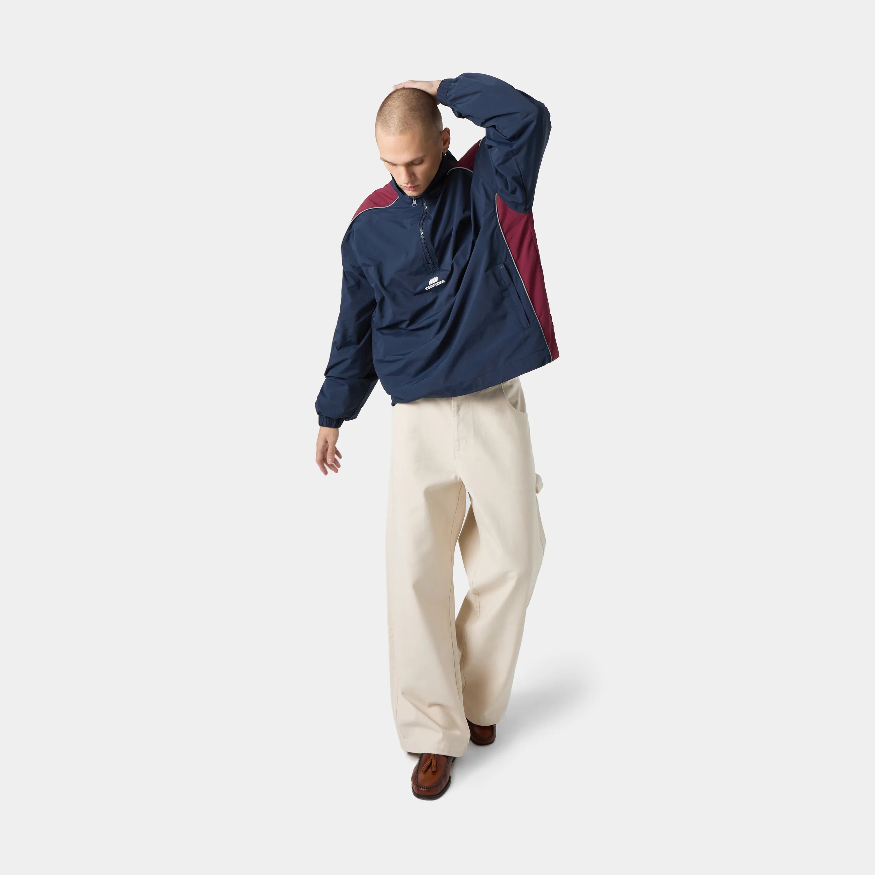 Rad Navy Windbreaker Outerwear eme