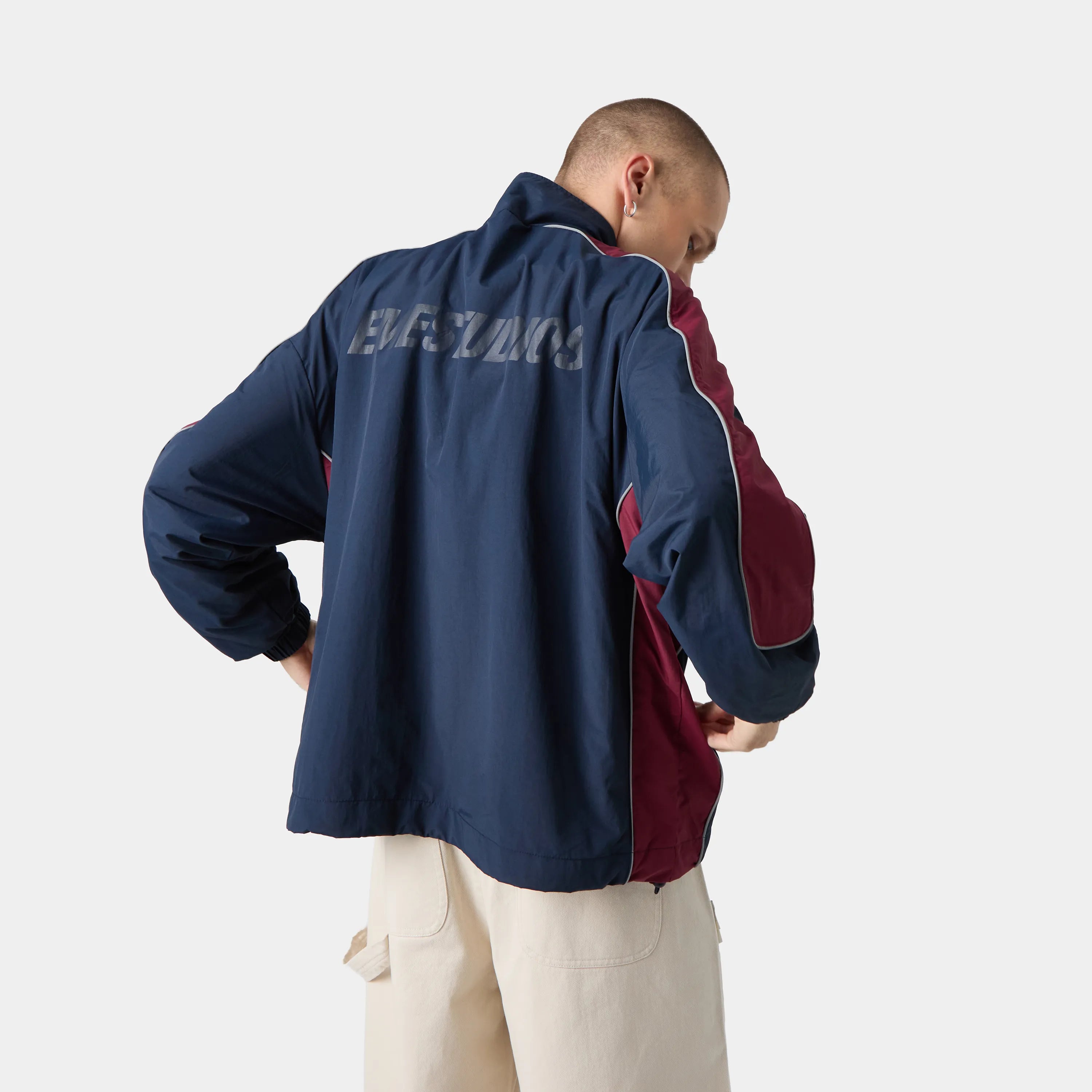 Rad Navy Windbreaker Outerwear eme