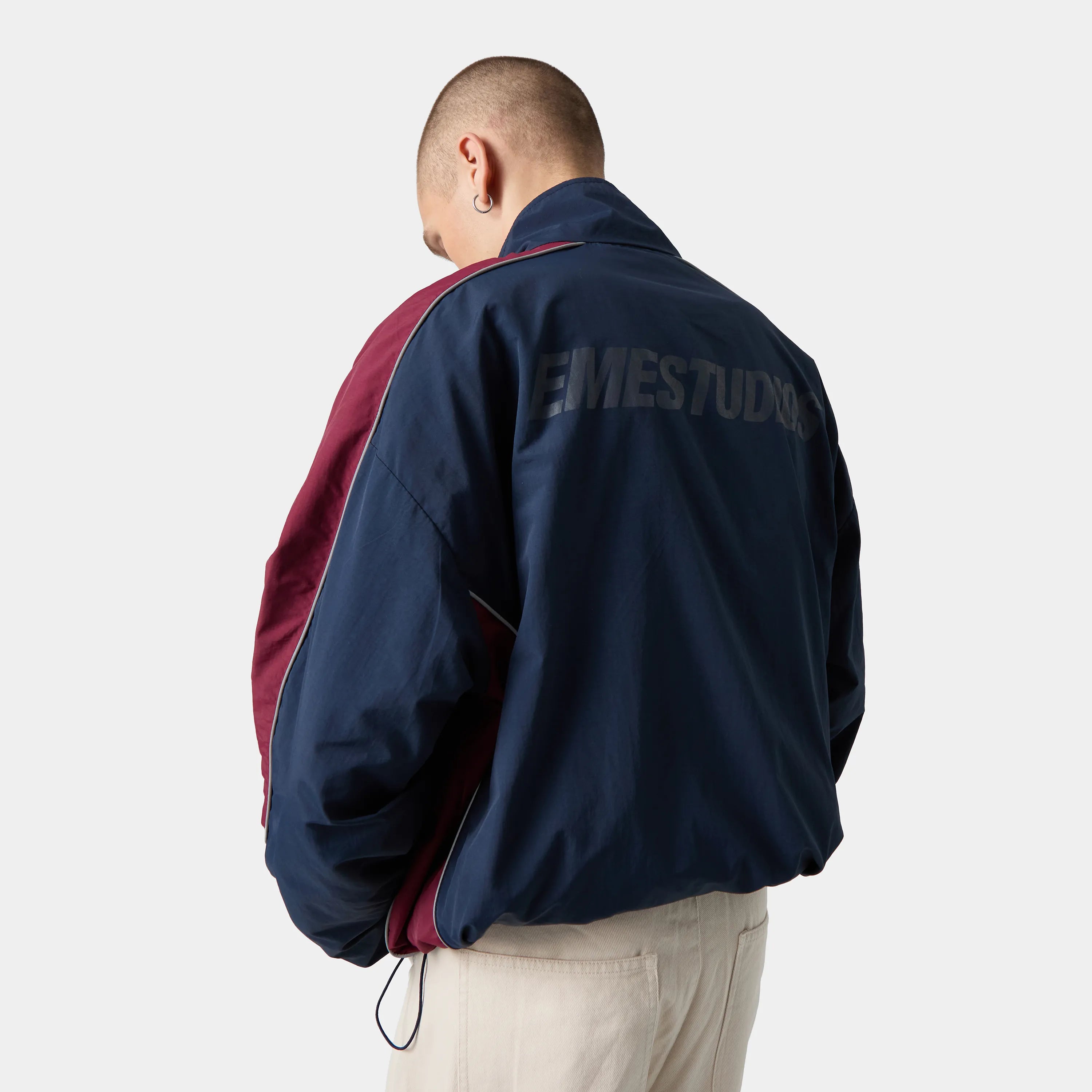 Rad Navy Windbreaker Outerwear eme