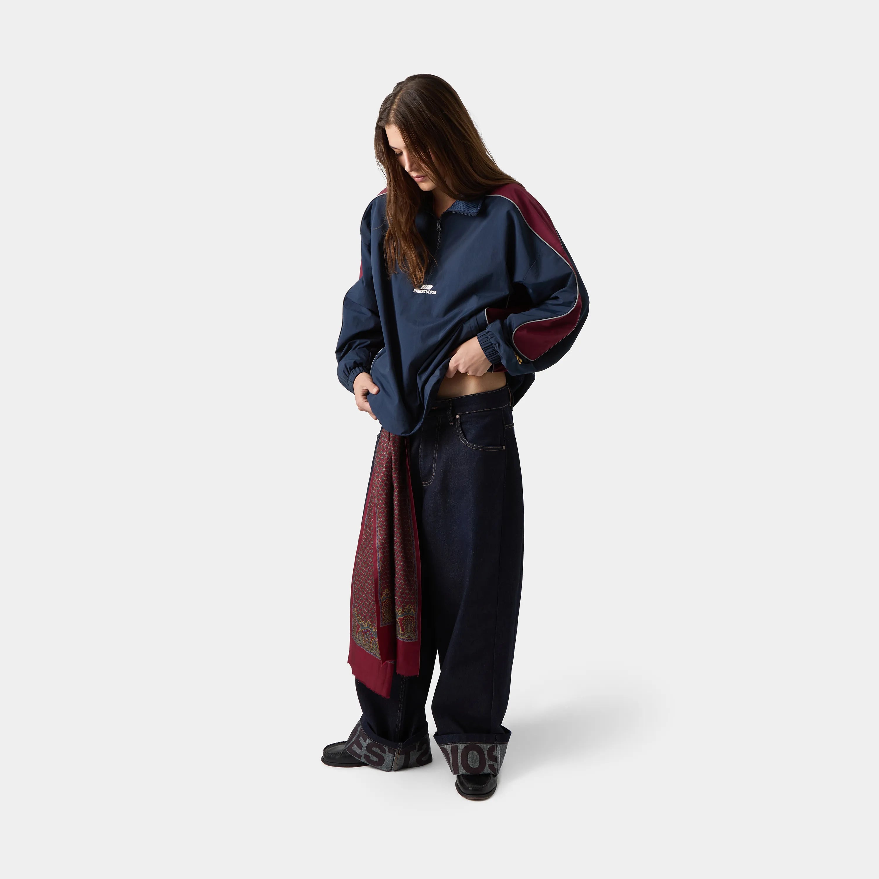 Rad Navy Windbreaker Outerwear eme