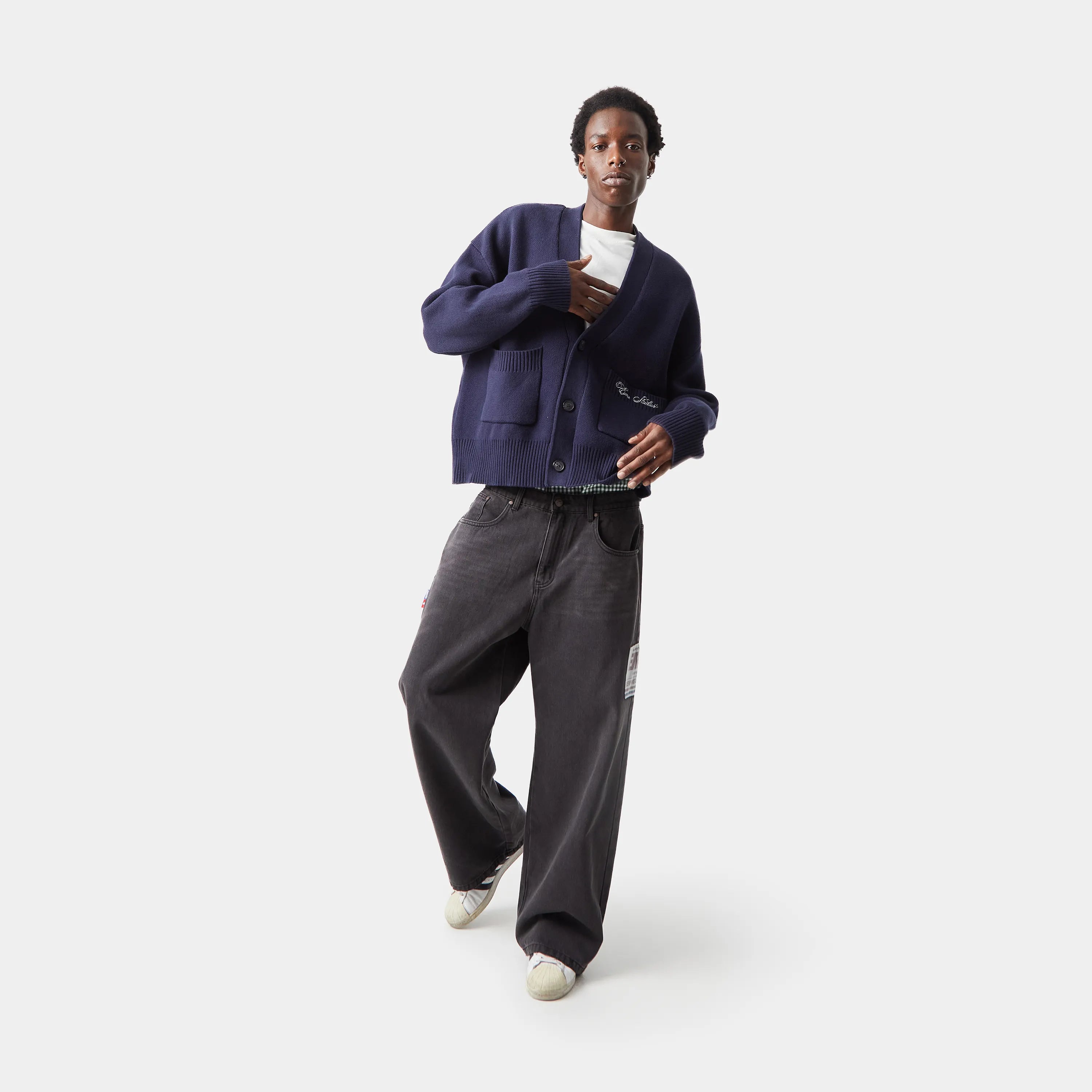 Elds Rib Cardigan Knitwear eme