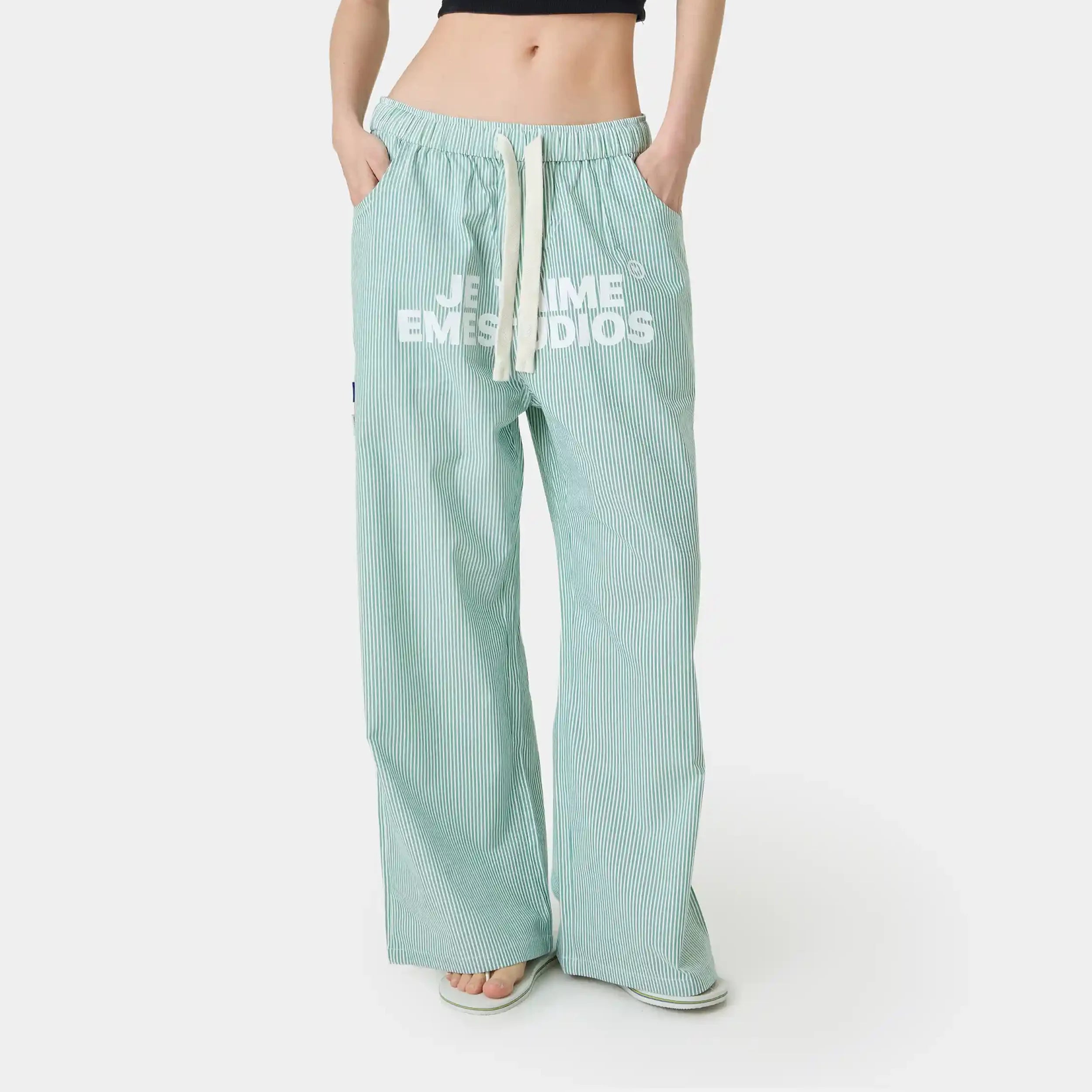 Jammies Je T'aime Mint Stripped CLP Pants Eme Studios