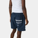 Trop Navy Swim Trunk Swimwear Eme Studios