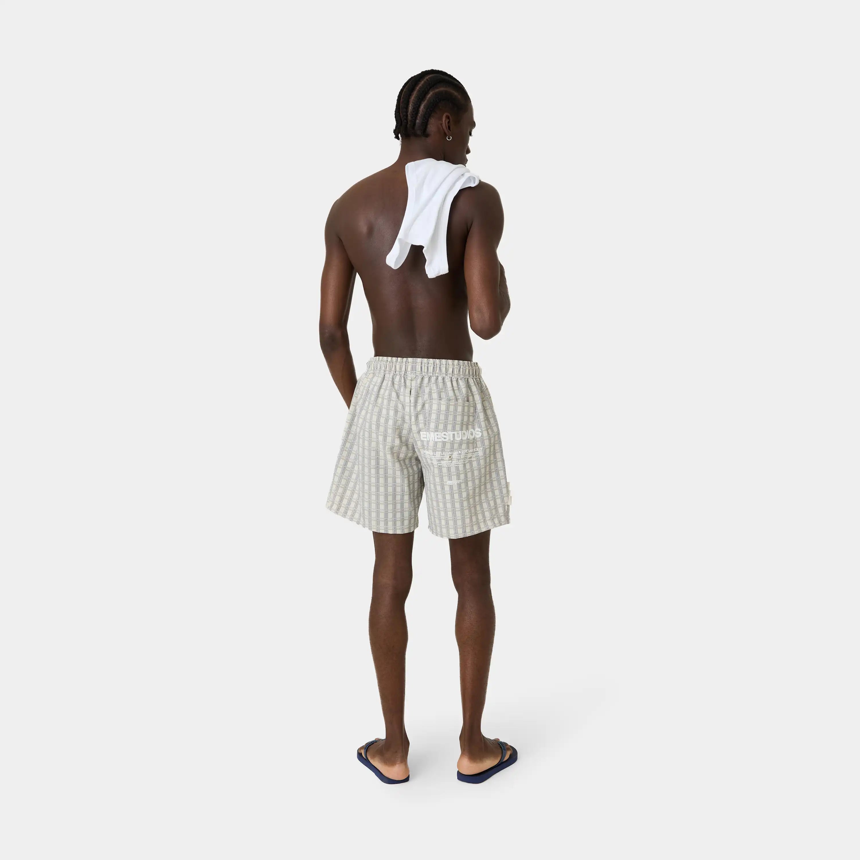 Trop Squared Swim Trunk Swimwear Eme Studios