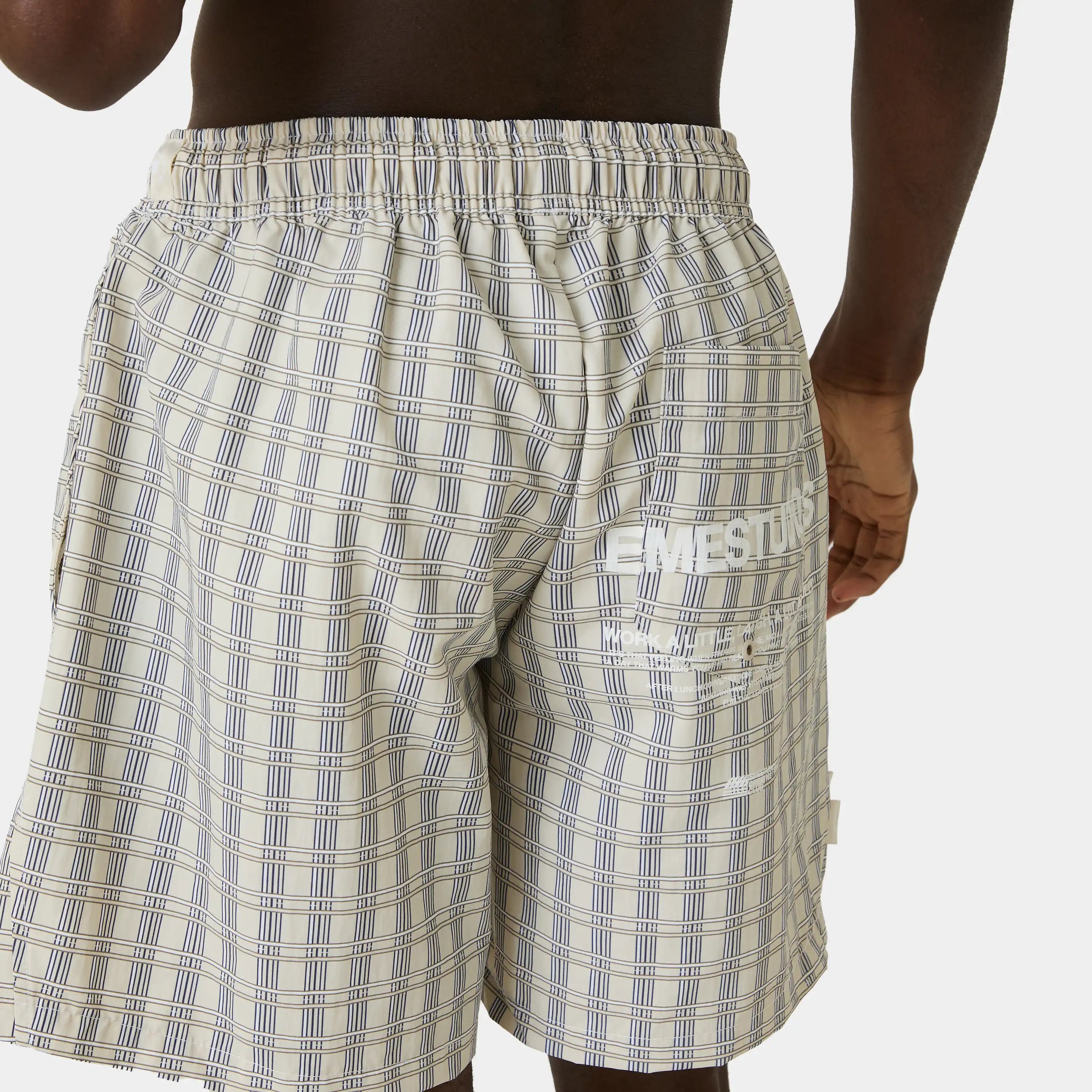 Trop Squared Swim Trunk Swimwear Eme Studios
