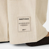Tide Off Sand Tailored Pants Pants Eme Studios