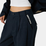 Tide Navy Tailored Pants Pants Eme Studios