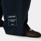 Tide Navy Tailored Pants Pants Eme Studios