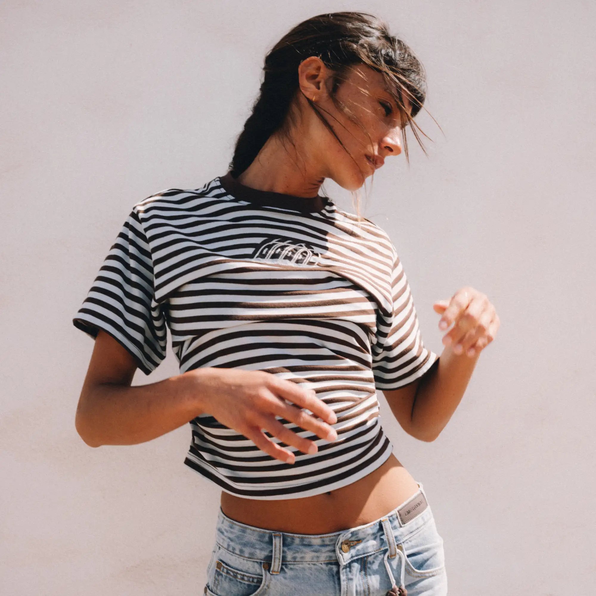 Medin Striped Tee Woman T-Shirts Eme Studios