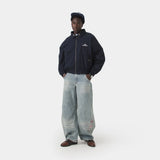 Chulo G Navy Reverse Coat Outerwear Eme Studios