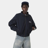 Chulo G Navy Reverse Coat Outerwear Eme Studios