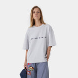 Statement Heather Grey Oversized Tee T-shirts eme
