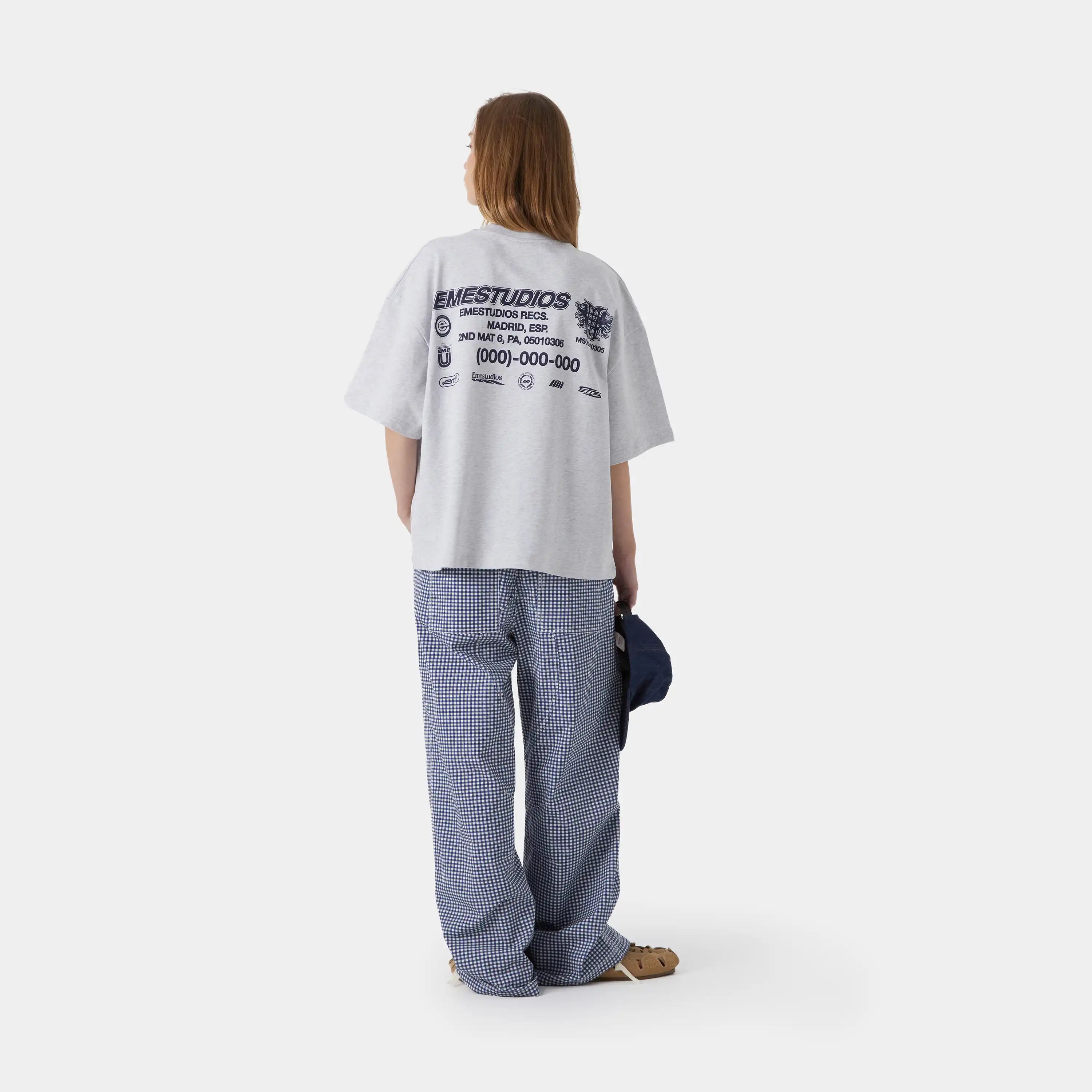 Statement Heather Grey Oversized Tee T-shirts eme