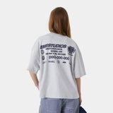 Statement Heather Grey Oversized Tee T-shirts eme