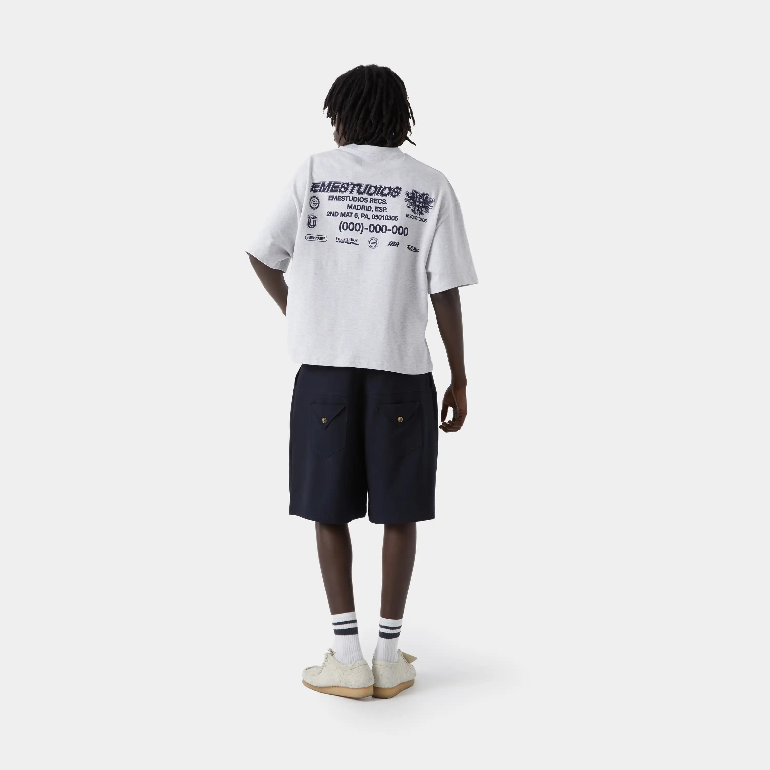 Statement Heather Grey Oversized Tee T-shirts eme
