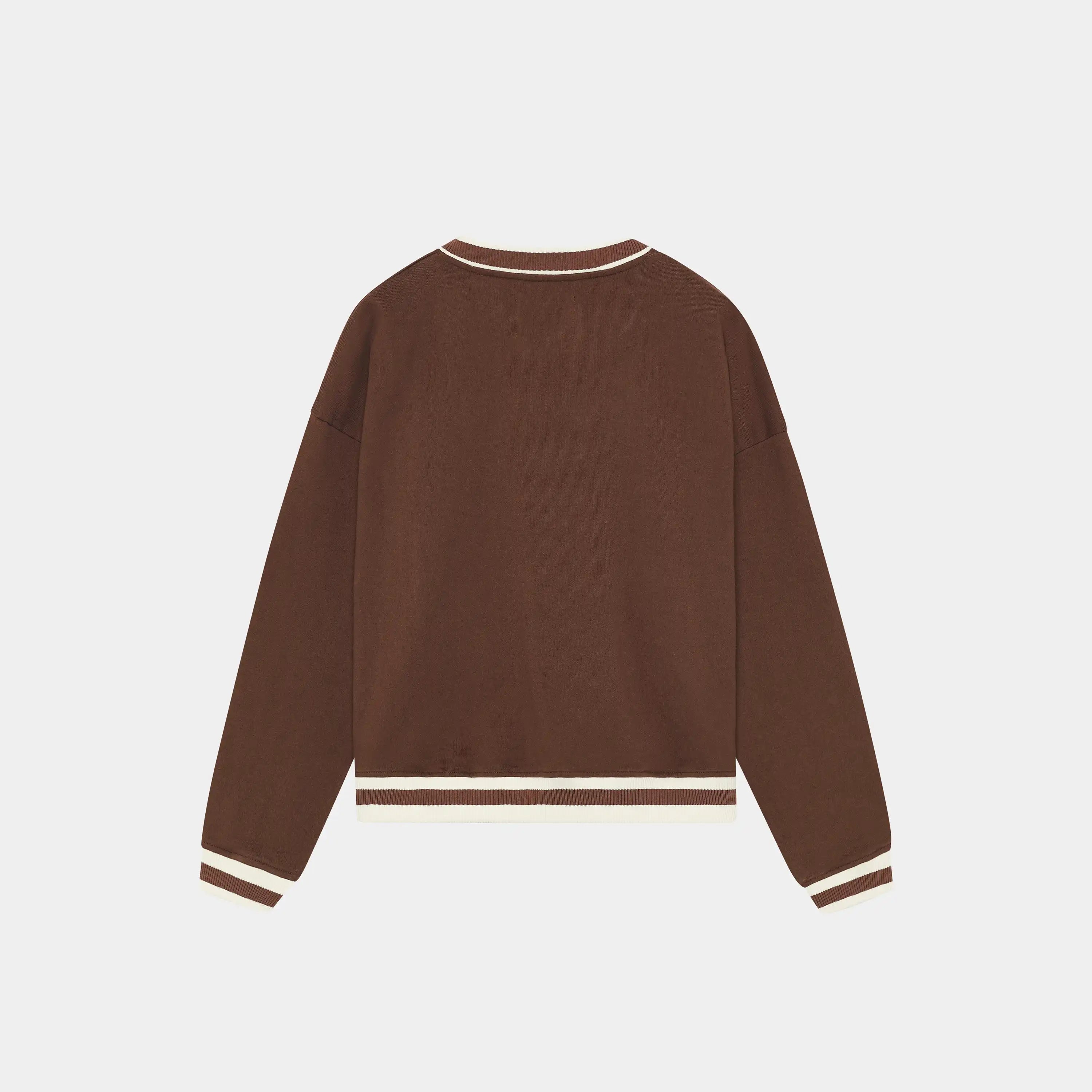 Academy Choco Oversized Crewneck Sweatshirts Eme Studios