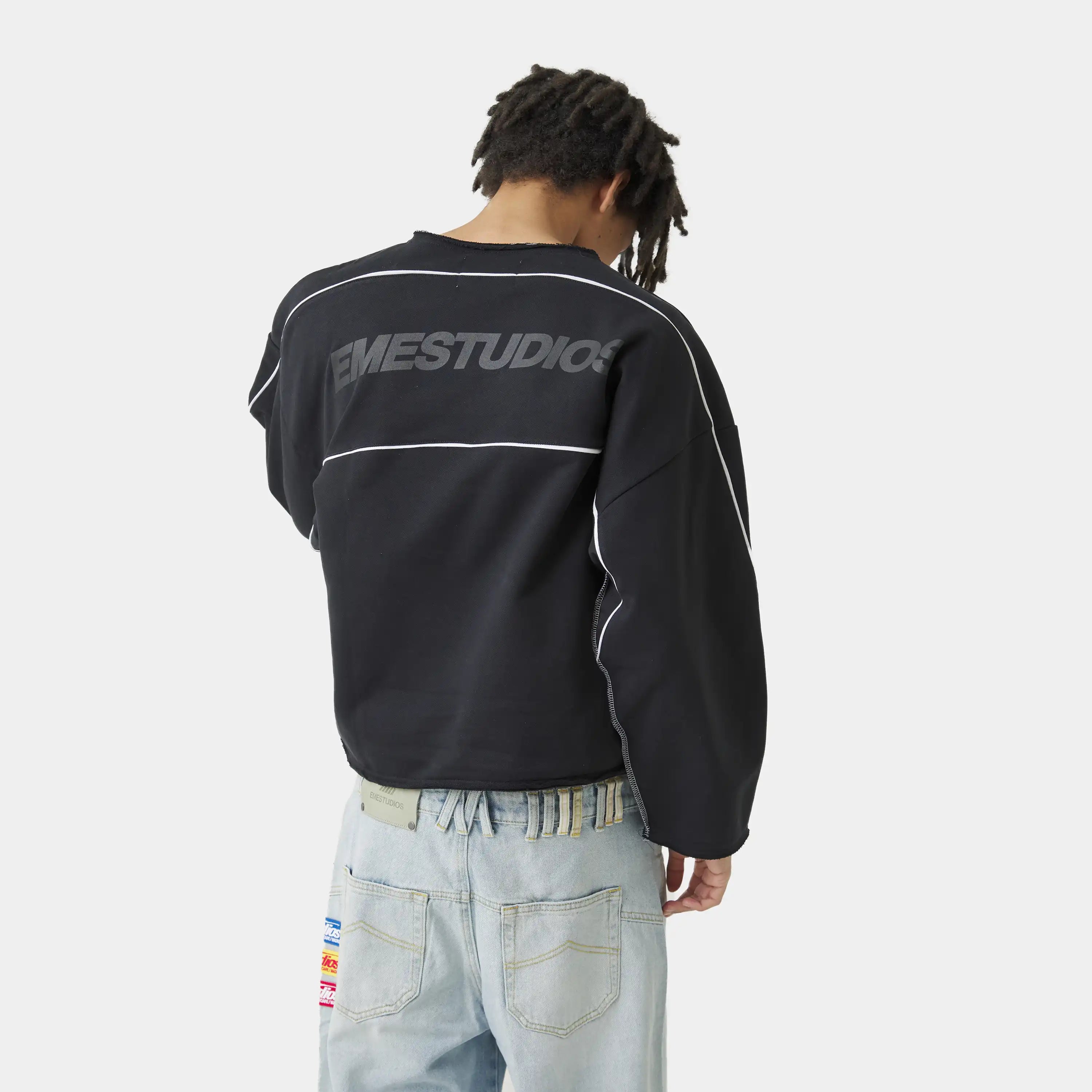 AFK Black Crewneck Sweatshirts eme
