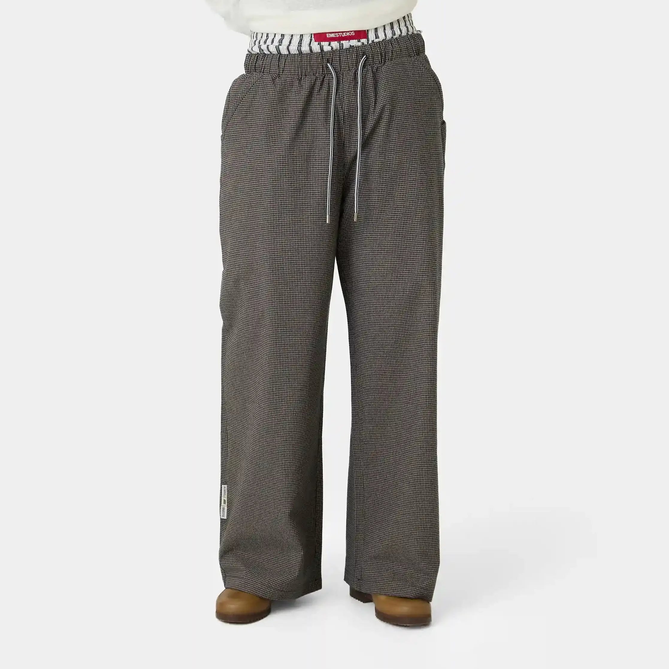 AHL Navy Wide Pants Pants Eme Studios