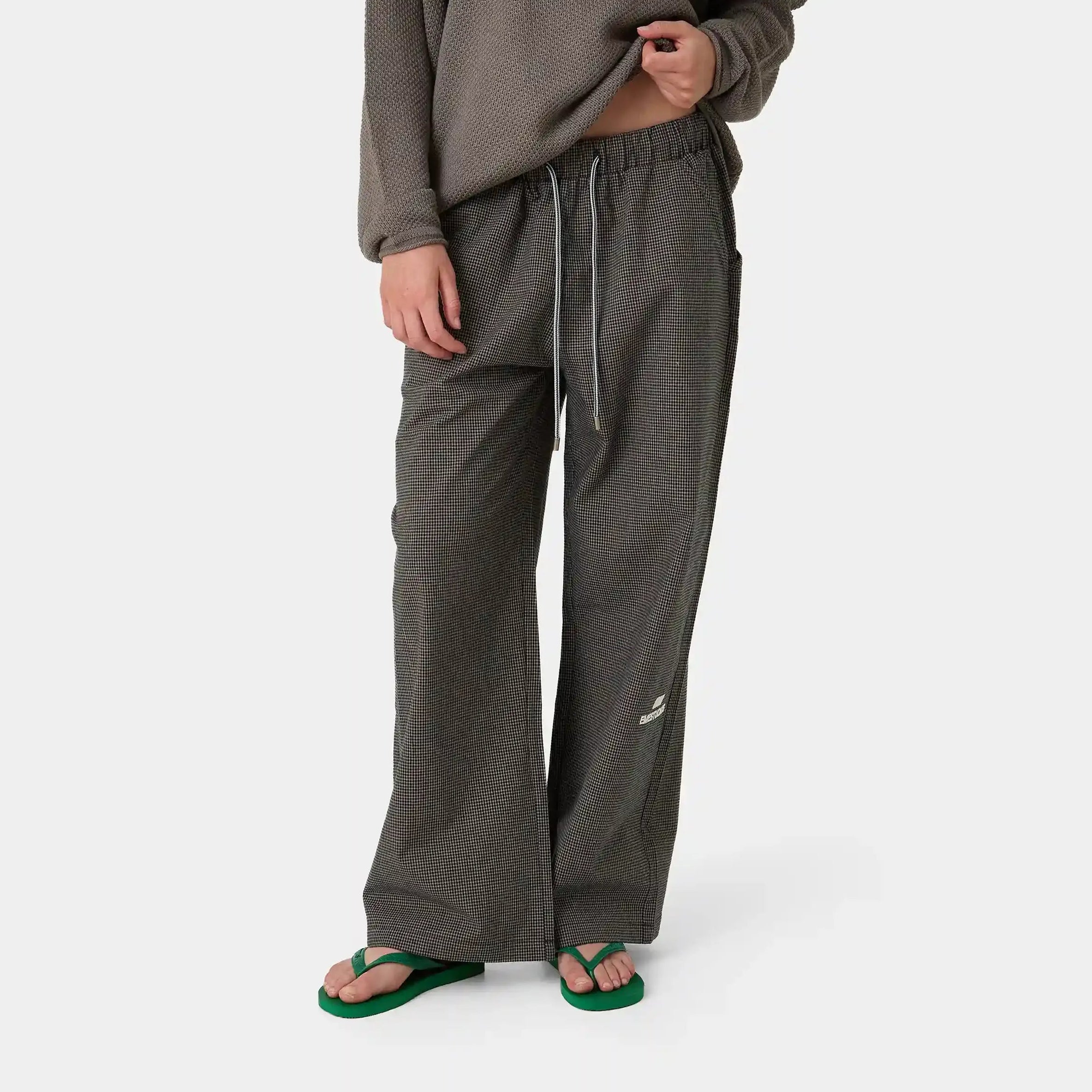 AHL Navy Wide Pants Pants Eme Studios