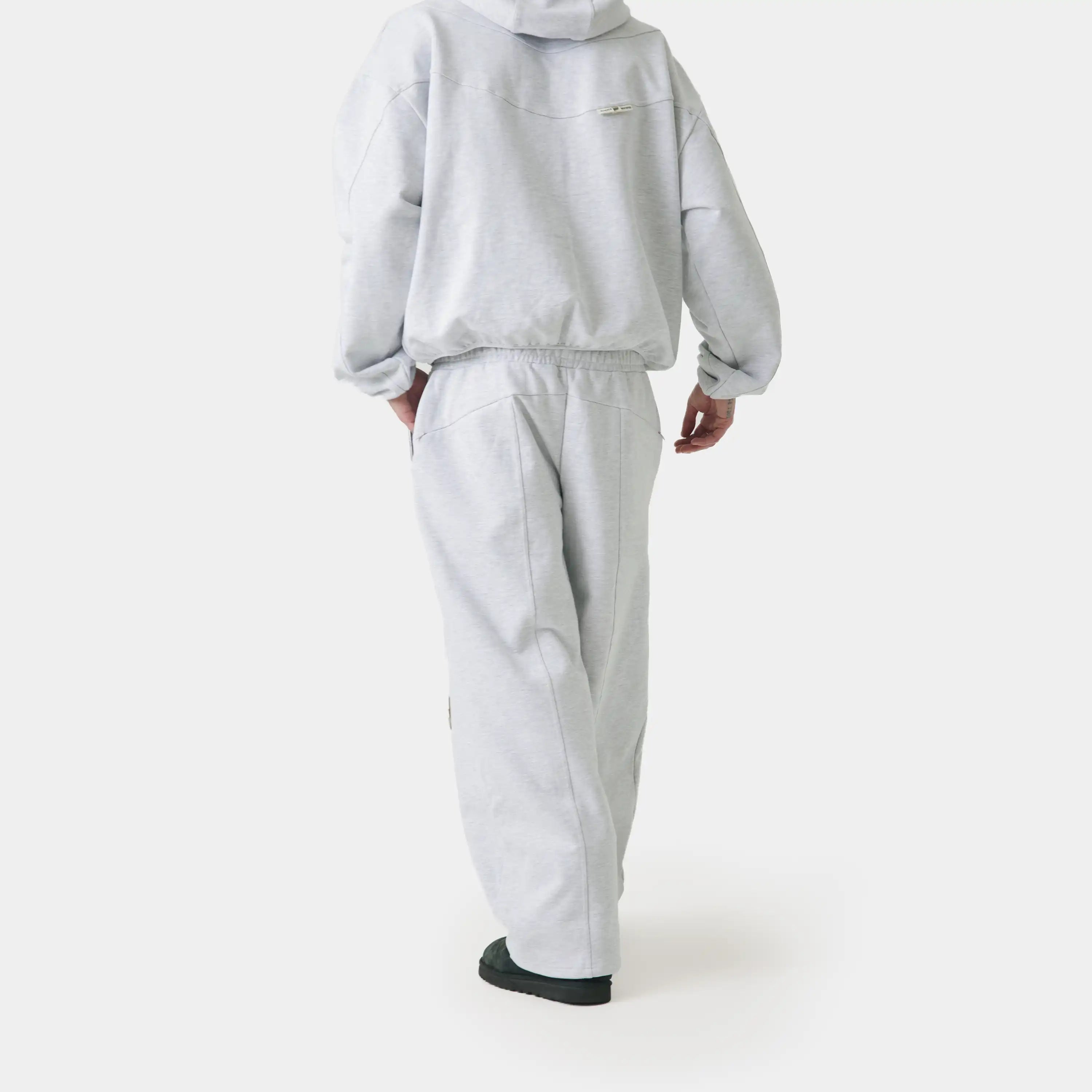 Alfa Heather Grey Sweatpants Pants Eme Studios