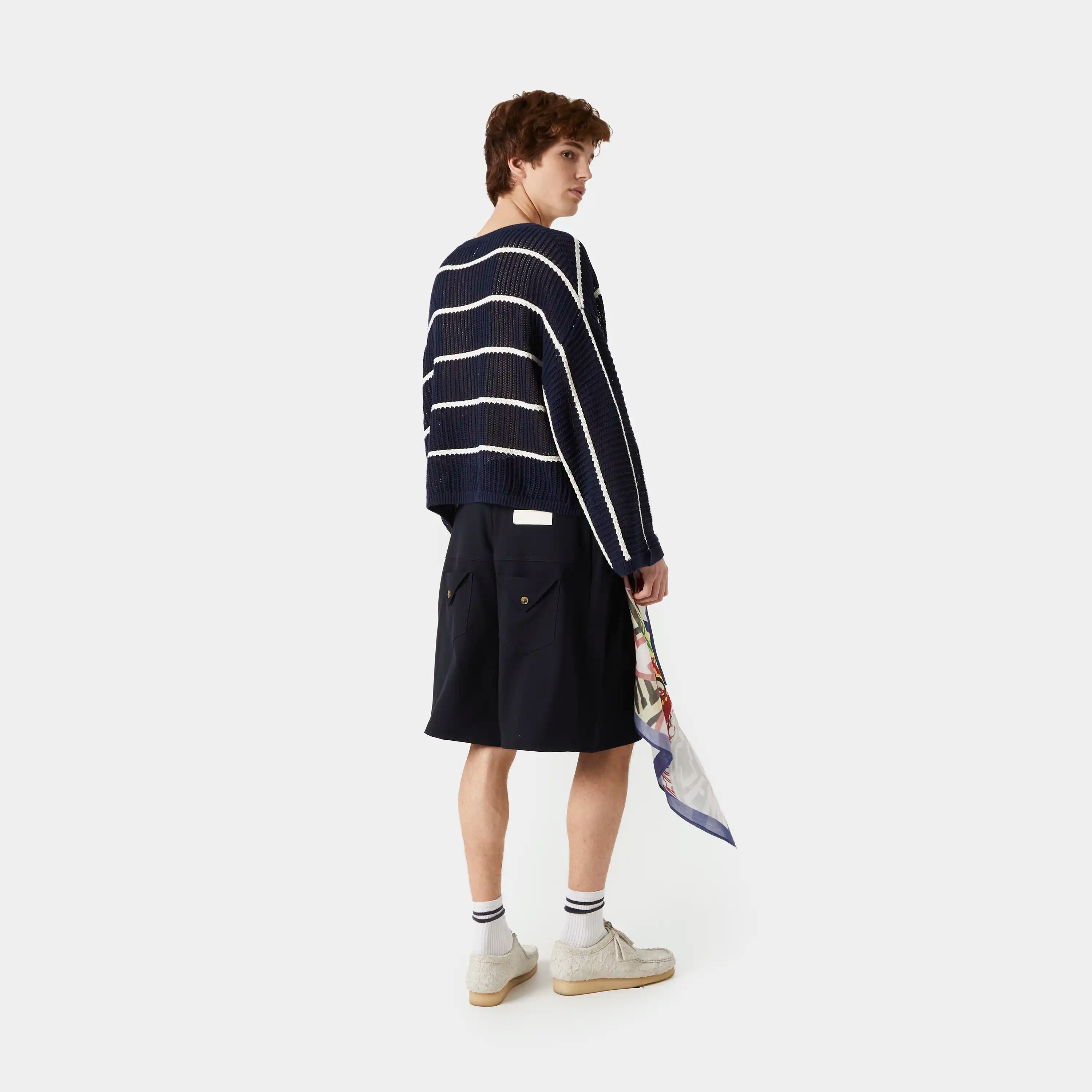 Alic Navy Knit Sweater Knitwear eme