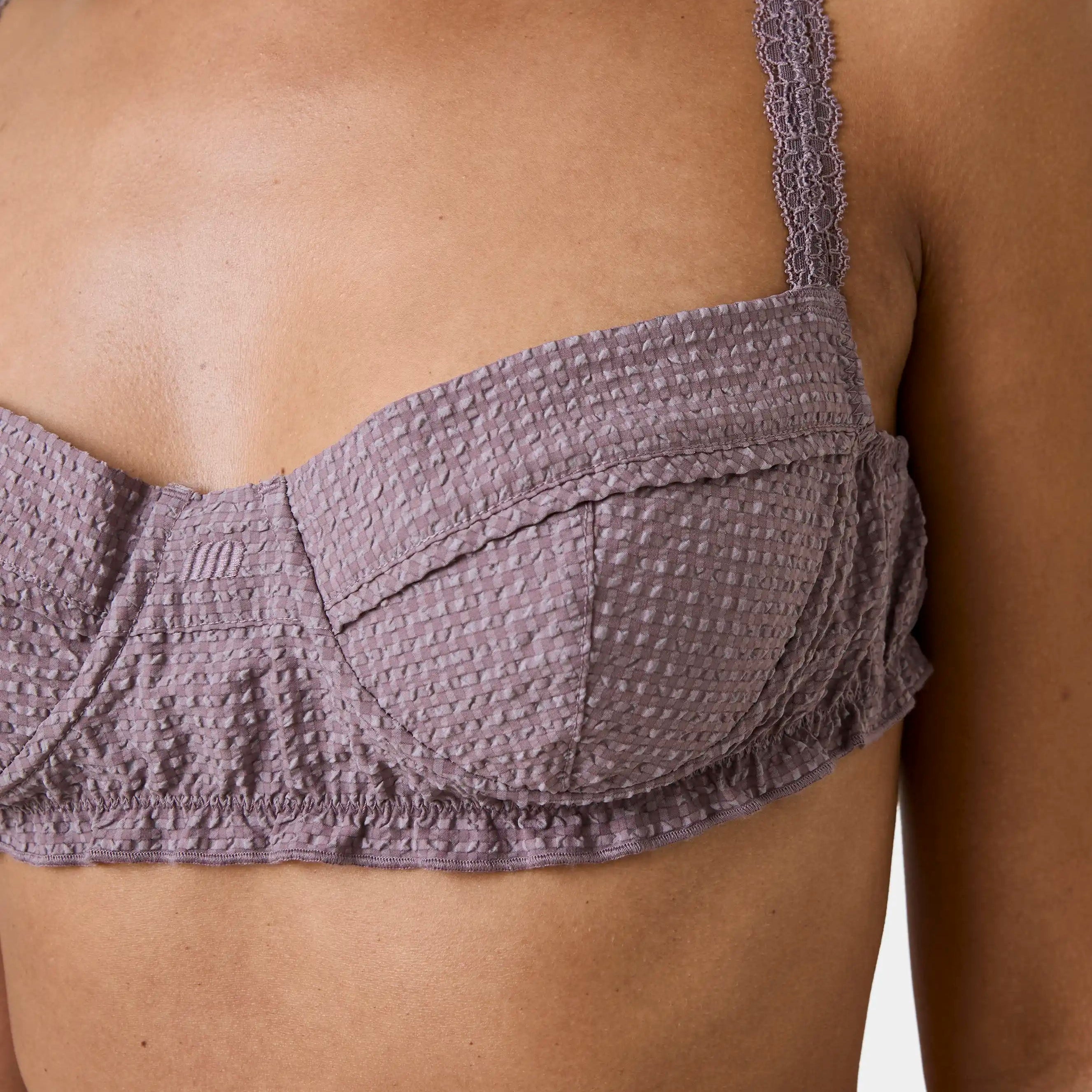Amalfi Mauve Bra Woman Accessories Eme Studios