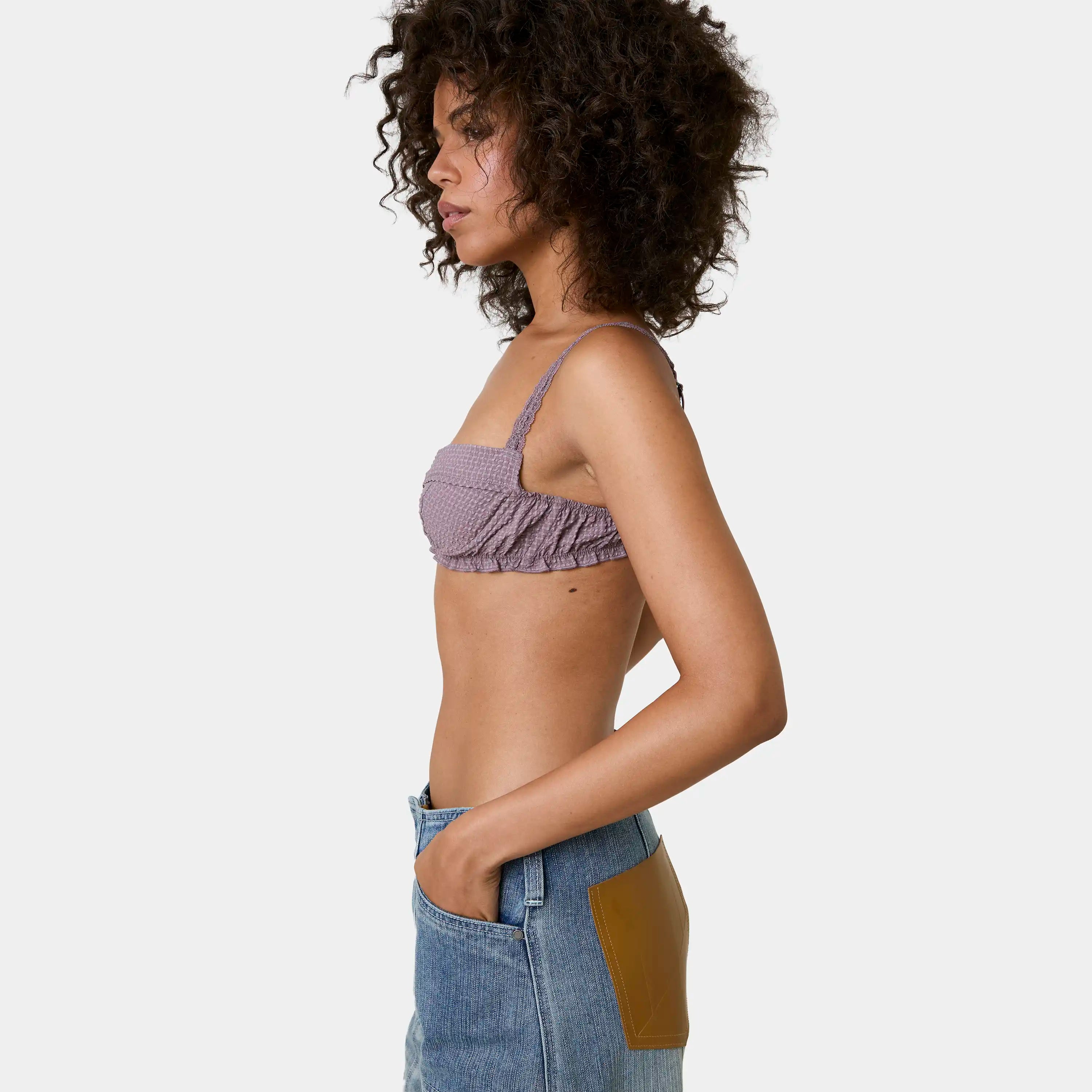 Amalfi Mauve Bra Woman Accessories Eme Studios