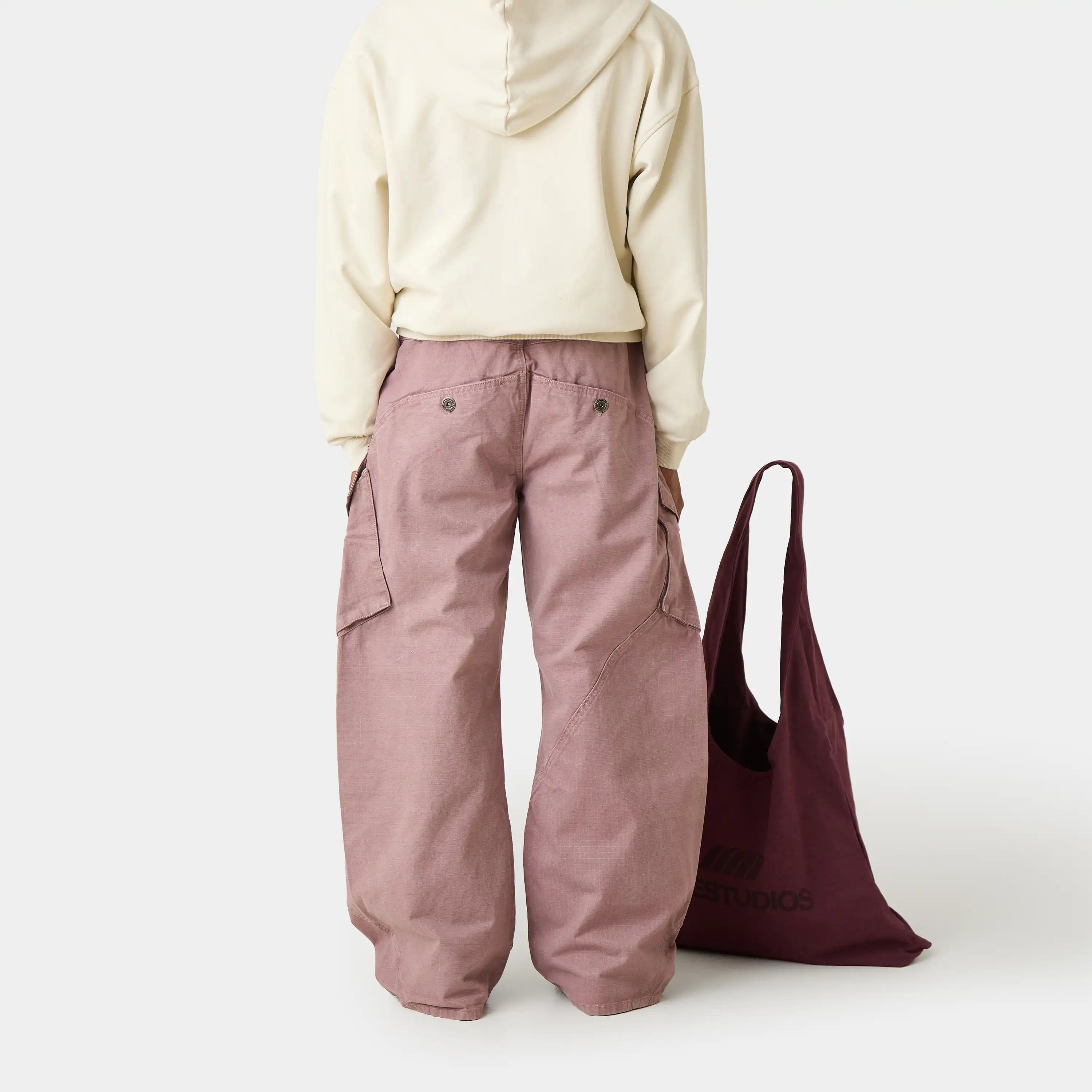 Ander Grape Cargo Pants Pants Eme Studios