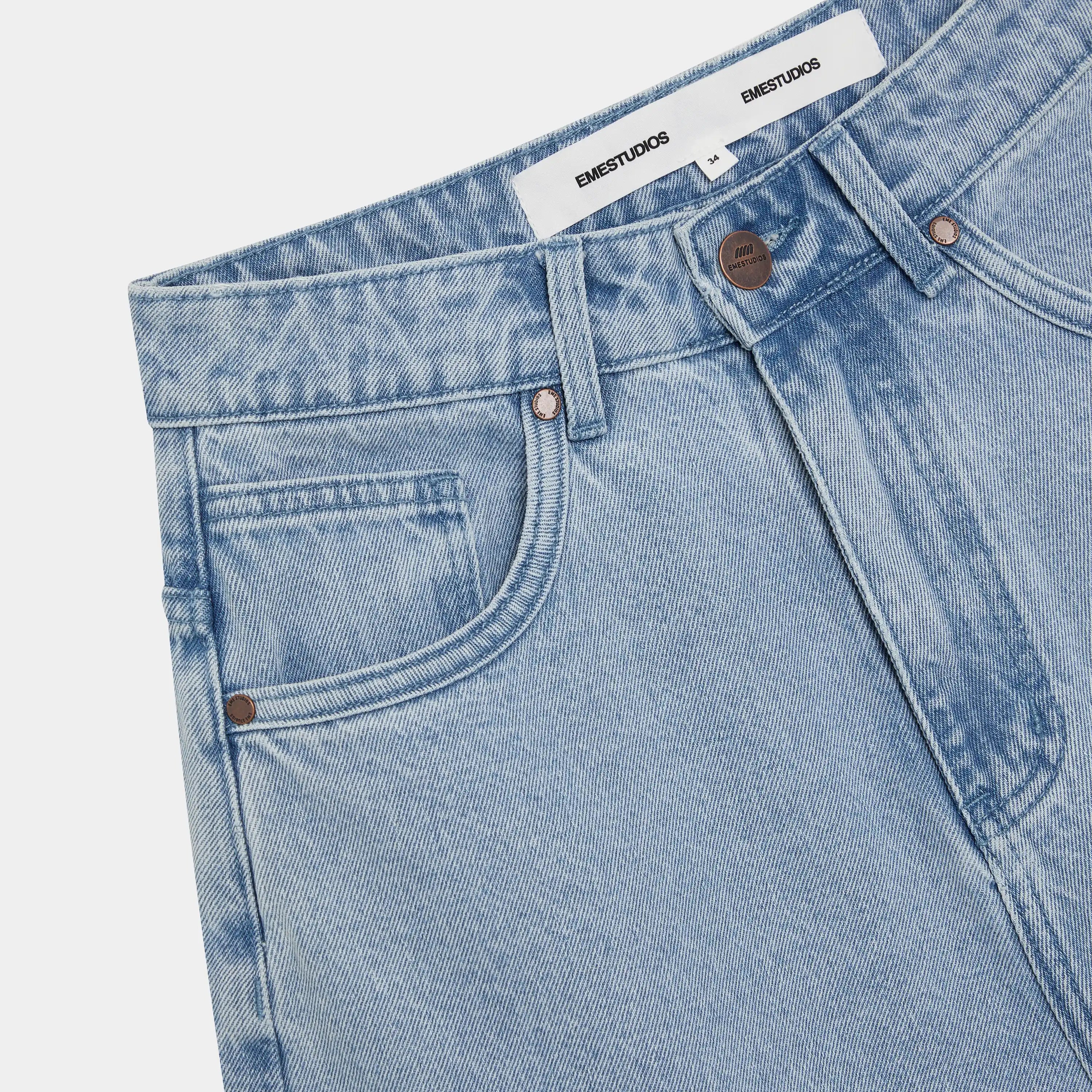 Andy Cloudy Denim Jorts Shorts eme
