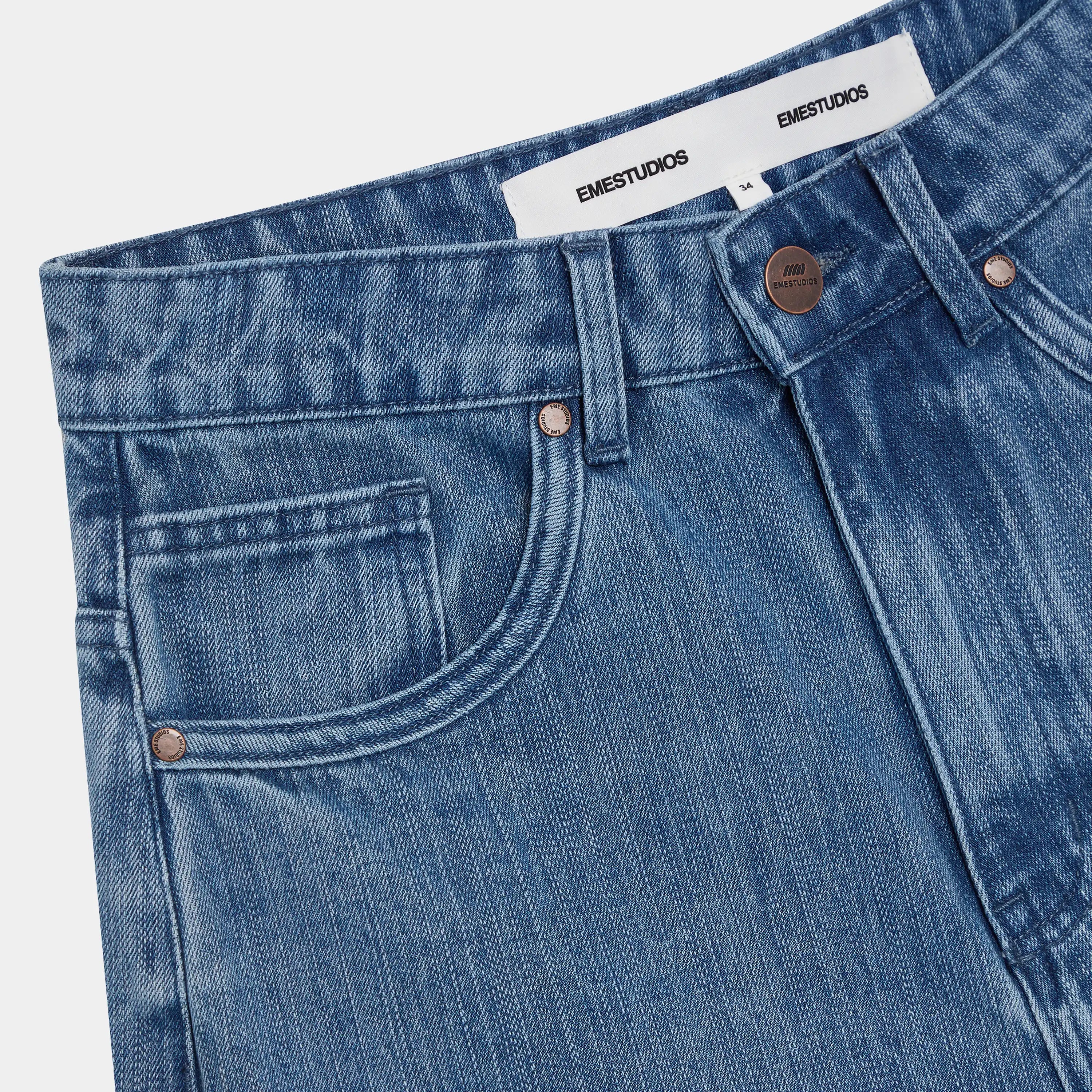 Andy Scratch Denim Jorts Shorts eme