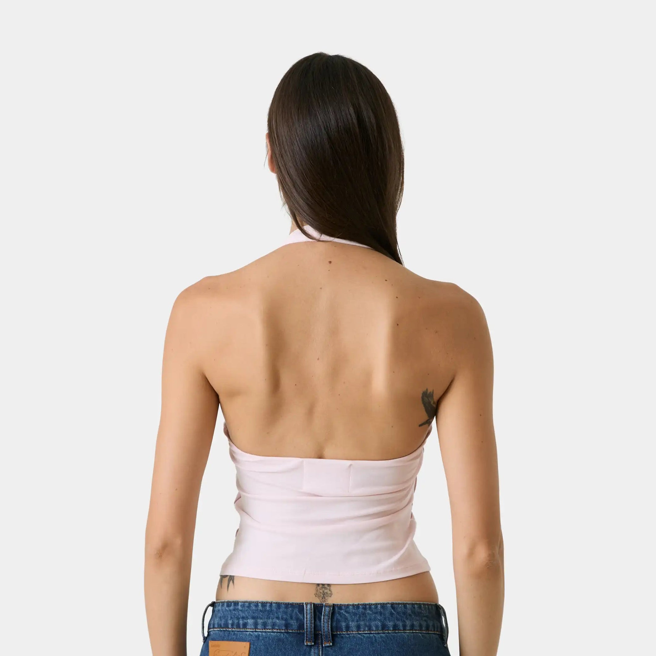Annona Sugar Halter Top Woman T-Shirts Eme Studios