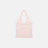 Annona Sugar Halter Top Woman T-Shirts Eme Studios