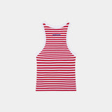 Anny Cherry Striped Tank Top Woman T-Shirts Eme Studios