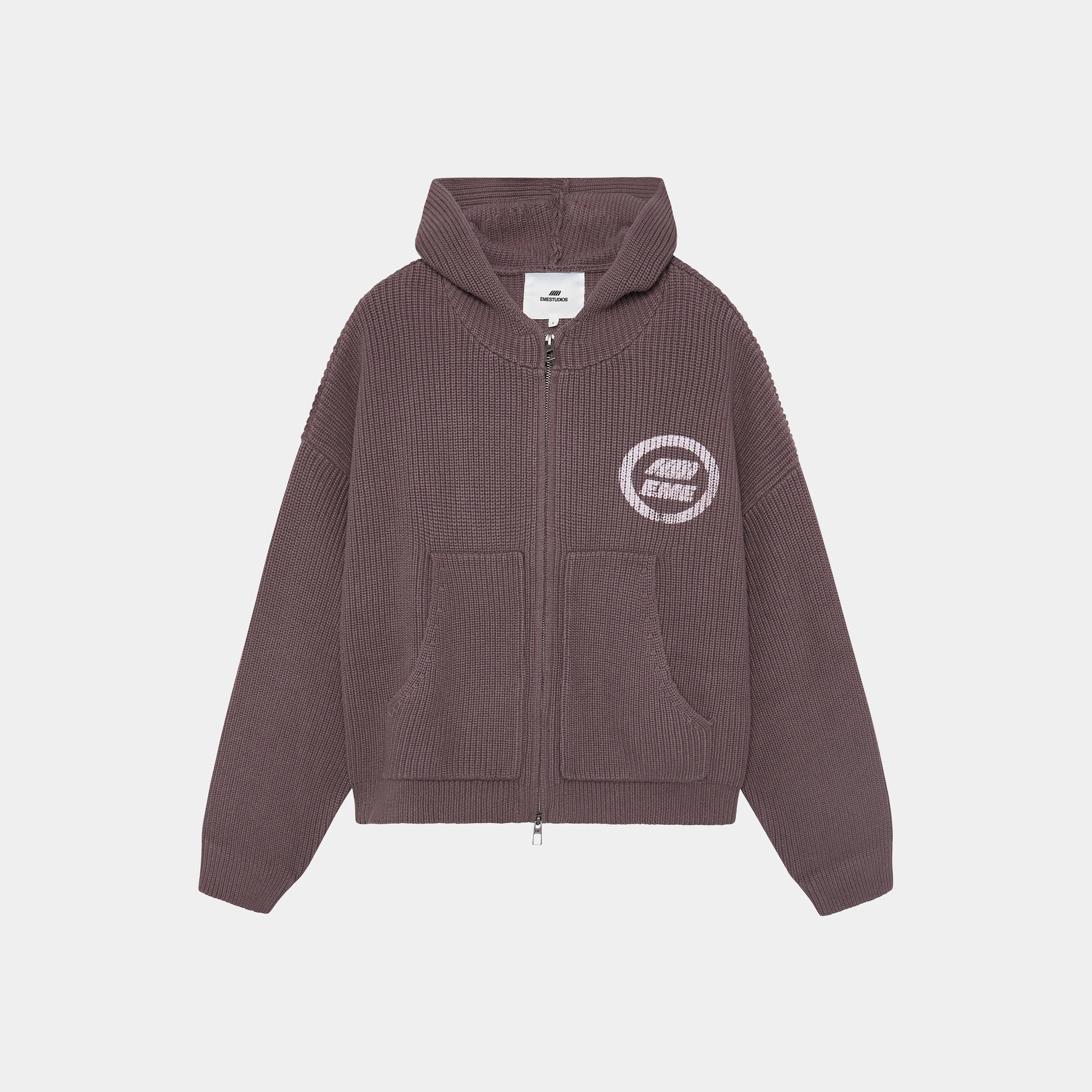 Anon Antracite Zipper Knit
