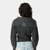 Aria Shadow Zipper Knit Woman Knitwear Eme Studios