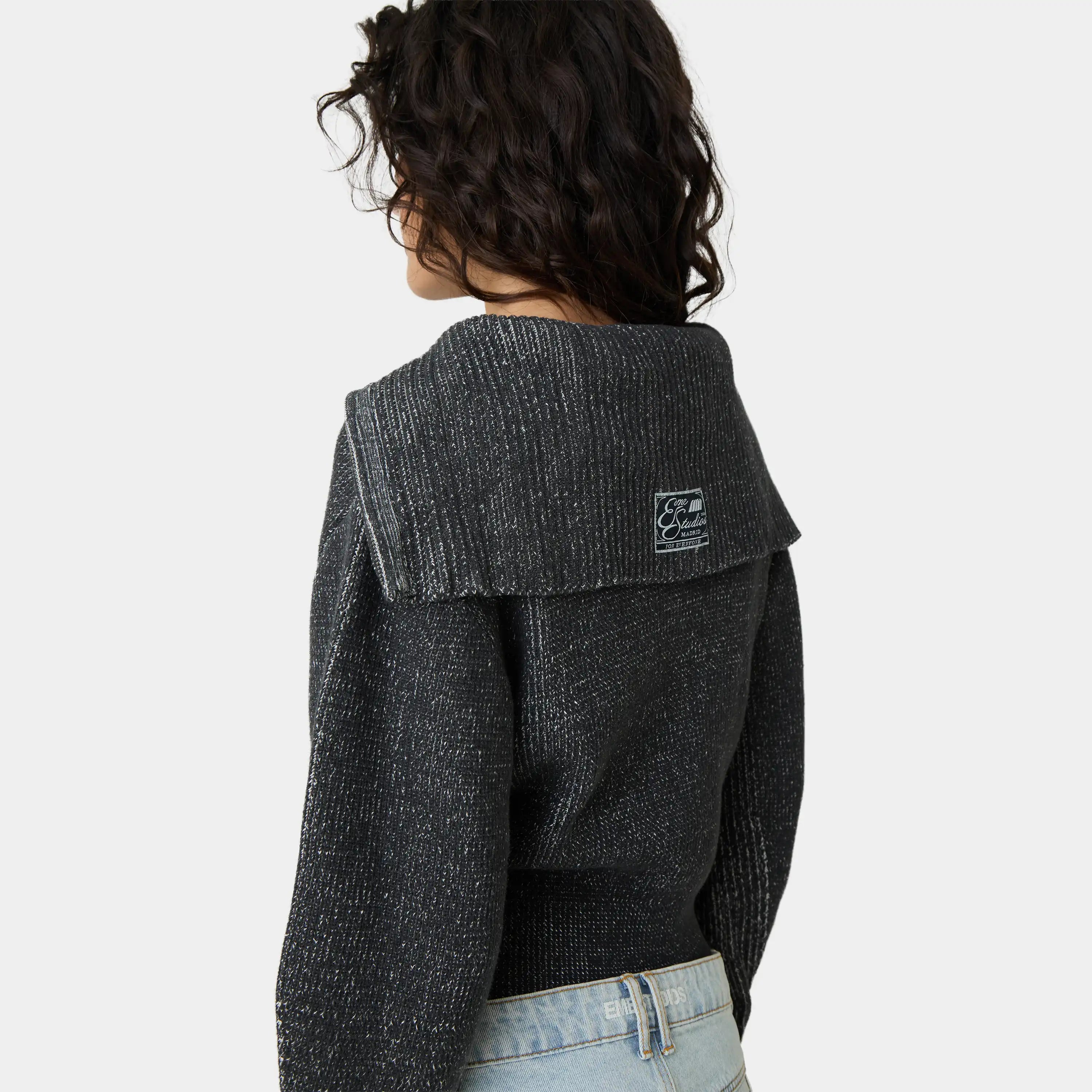 Aria Shadow Zipper Knit Woman Knitwear Eme Studios