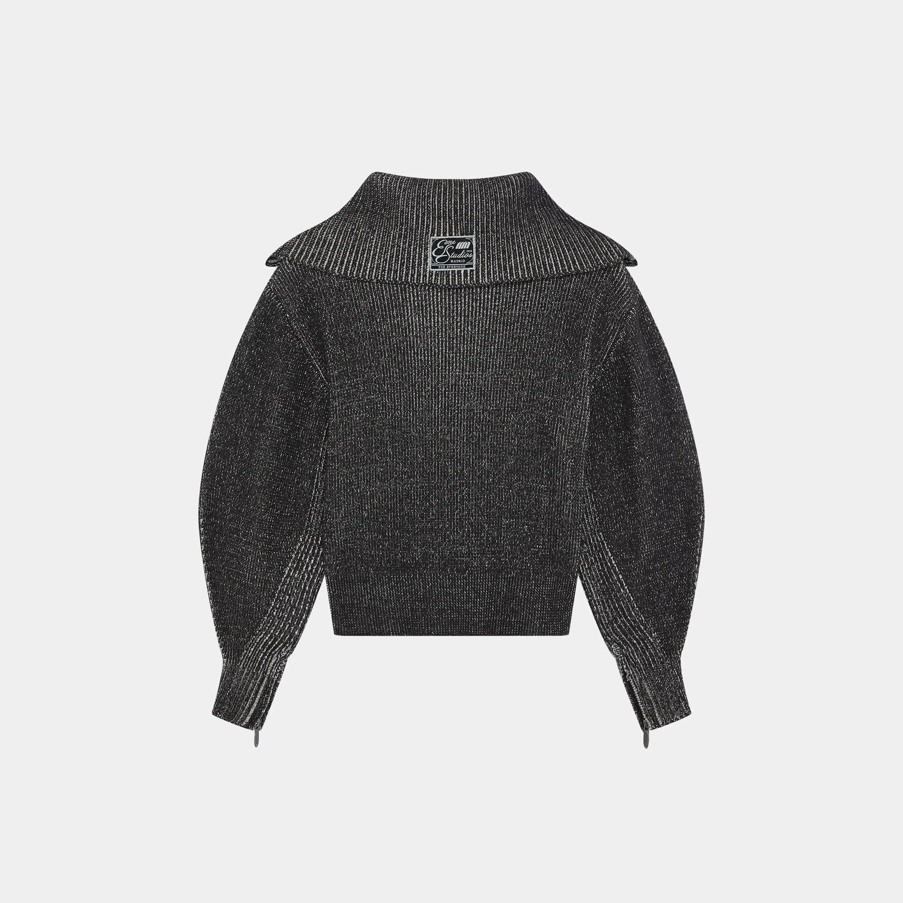 Aria Shadow Zipper Knit Woman Knitwear Eme Studios