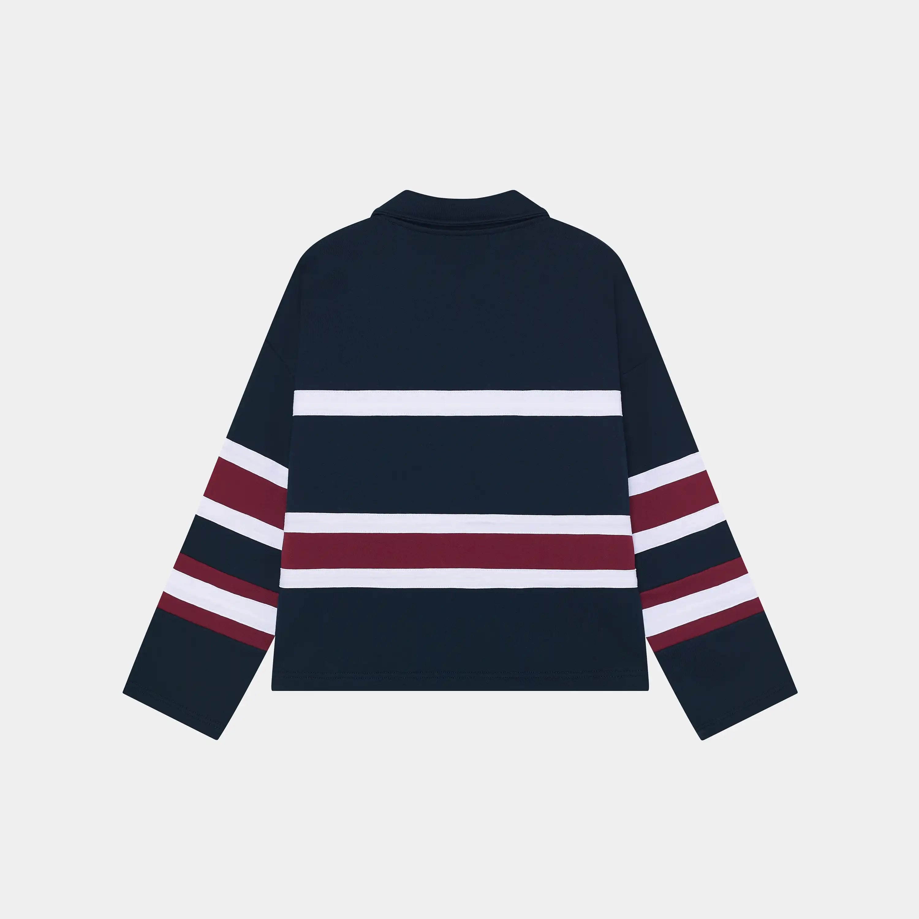 Bachatas Navy Polo Crewneck Sweatshirts Eme Studios