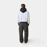 Backstage Navy Waffle Full Zip Hoodies Eme Studios