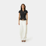 Baily Black Shirt Woman Shirts Eme Studios