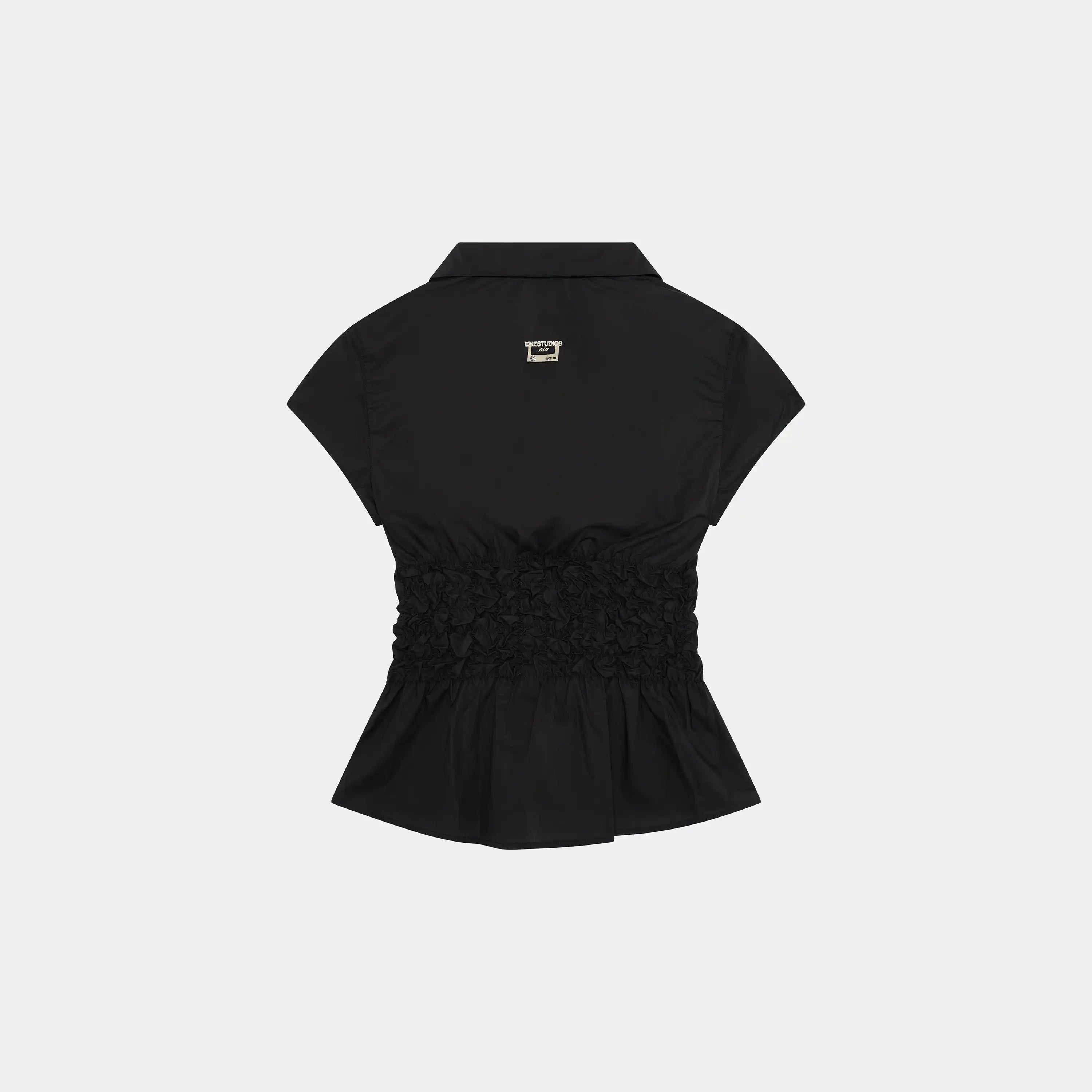 Baily Black Shirt Woman Shirts Eme Studios