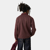 Barry Burgundy Polo Knitwear Eme Studios