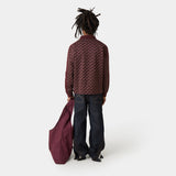 Barry Burgundy Polo Knitwear Eme Studios