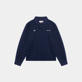 Barry Navy Polo Knitwear Eme Studios