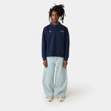 Barry Navy Polo Knitwear Eme Studios