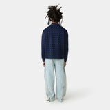 Barry Navy Polo Knitwear Eme Studios